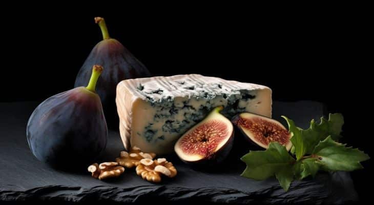 low-calorie blue cheese