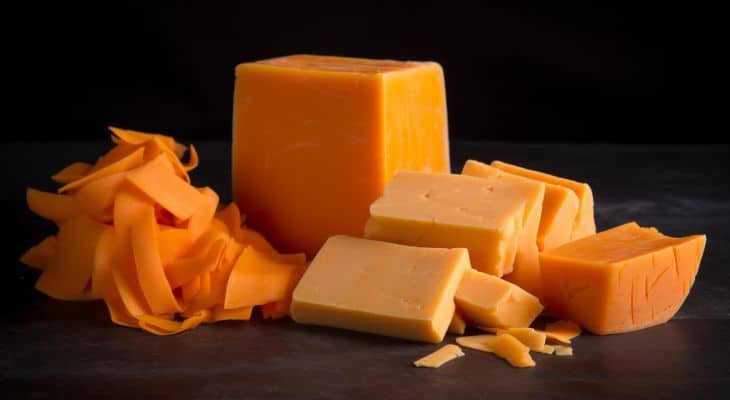 low-calorie Cheddar cheese